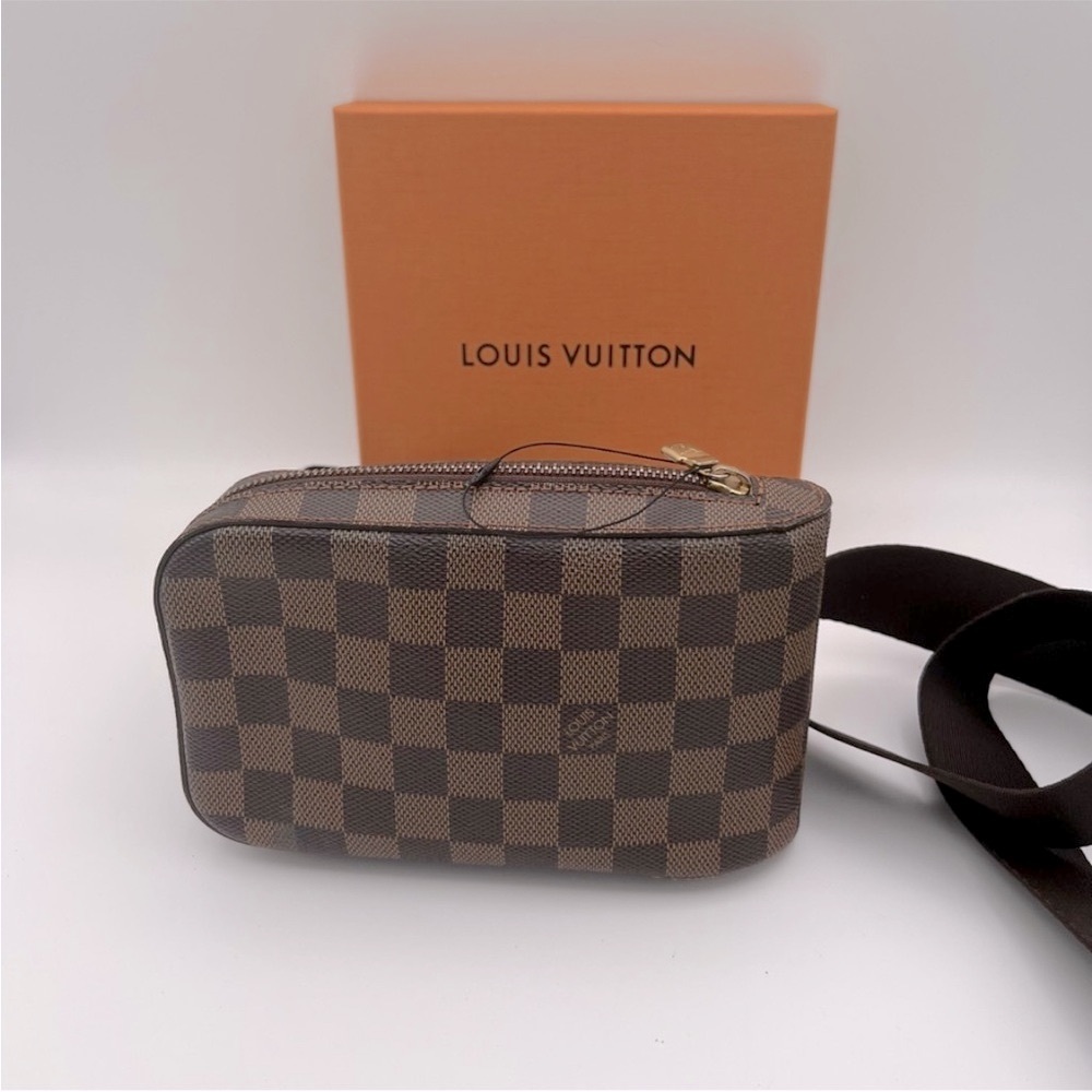 Authentic Louis Vuitton Damier ebene belt bag large with box - Picture 9 of 10